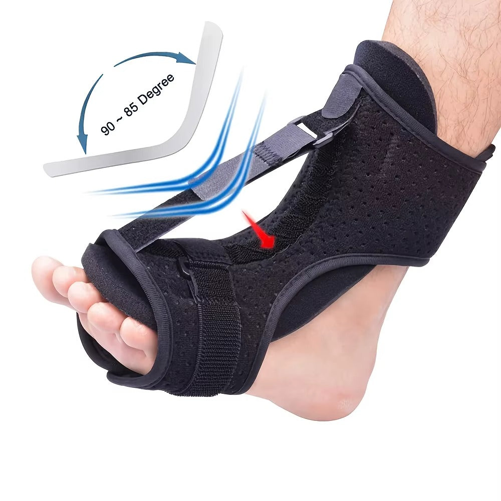Night Splints Plantar Fasciitis Pain Relief Adjustable Foot Drop Ankle Brace