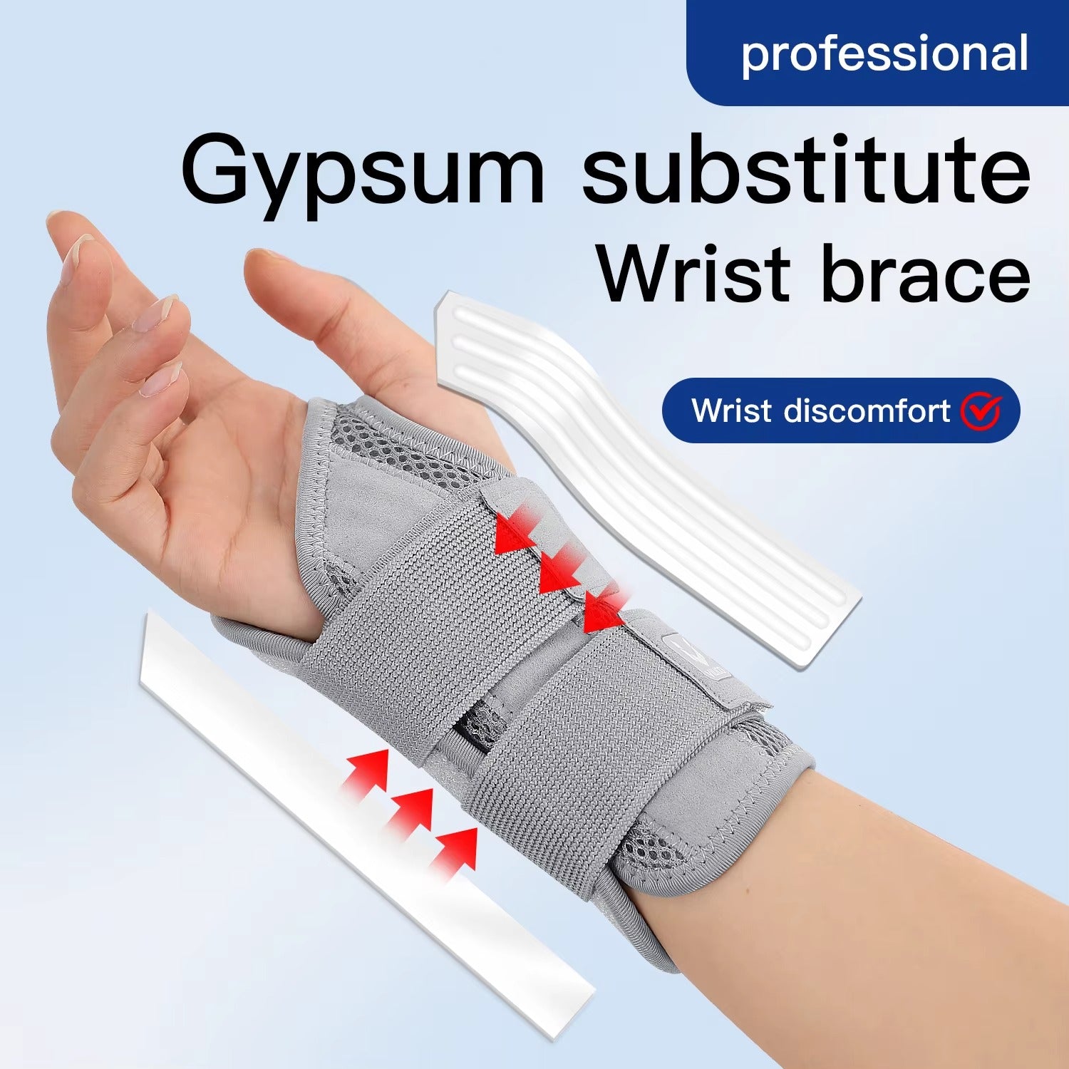 Premium Wrist Brace Support Carpal Tunnel Sprain Arthritis Adjustable Night