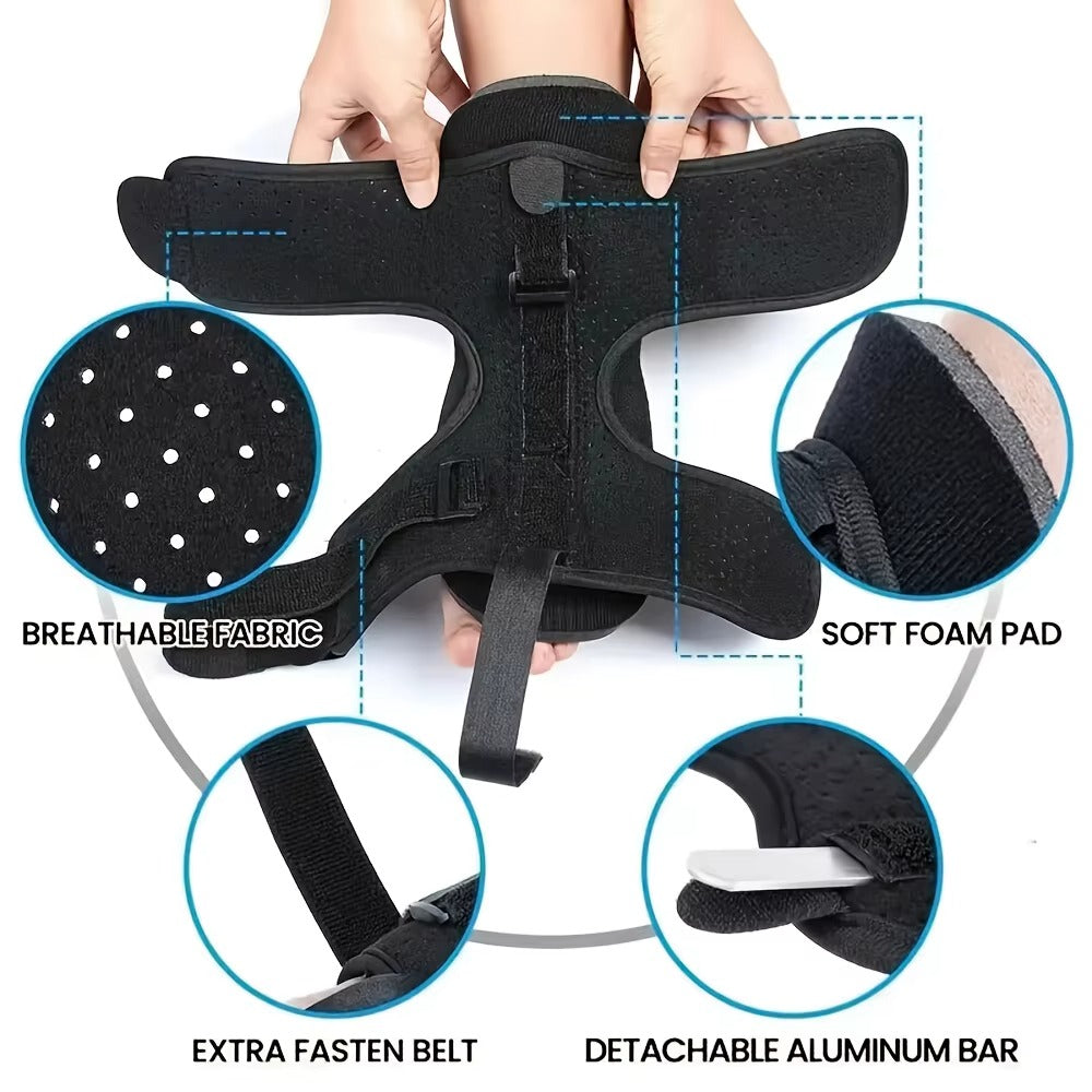 Night Splints Plantar Fasciitis Pain Relief Adjustable Foot Drop Ankle Brace