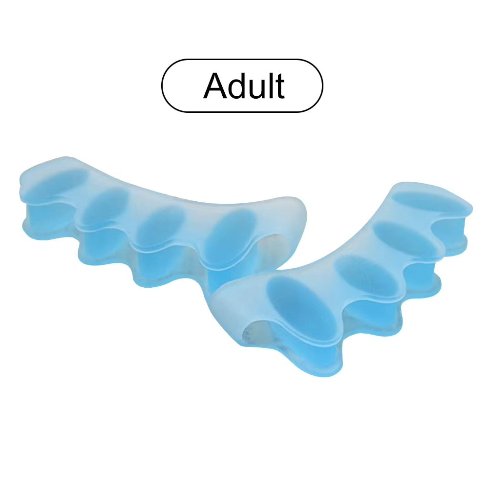 2 Pcs Bunion Corrector Silicone Toe Separator Straightener Orthopedic Toes Space