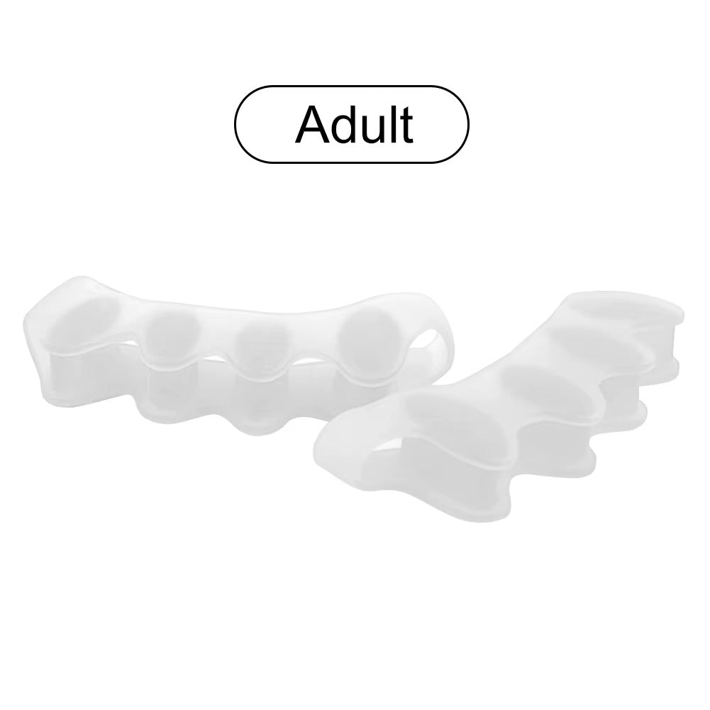 2 Pcs Bunion Corrector Silicone Toe Separator Straightener Orthopedic Toes Space