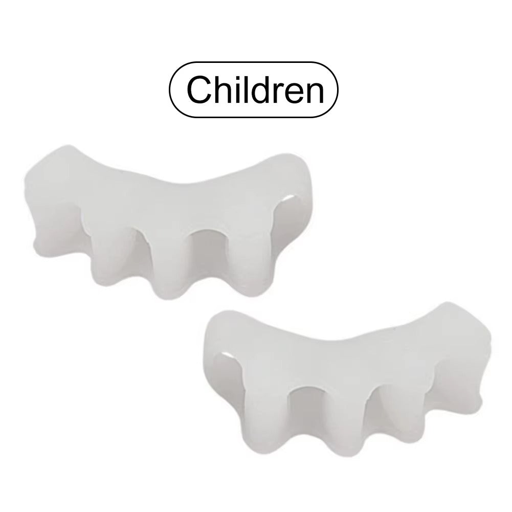2 Pcs Bunion Corrector Silicone Toe Separator Straightener Orthopedic Toes Space
