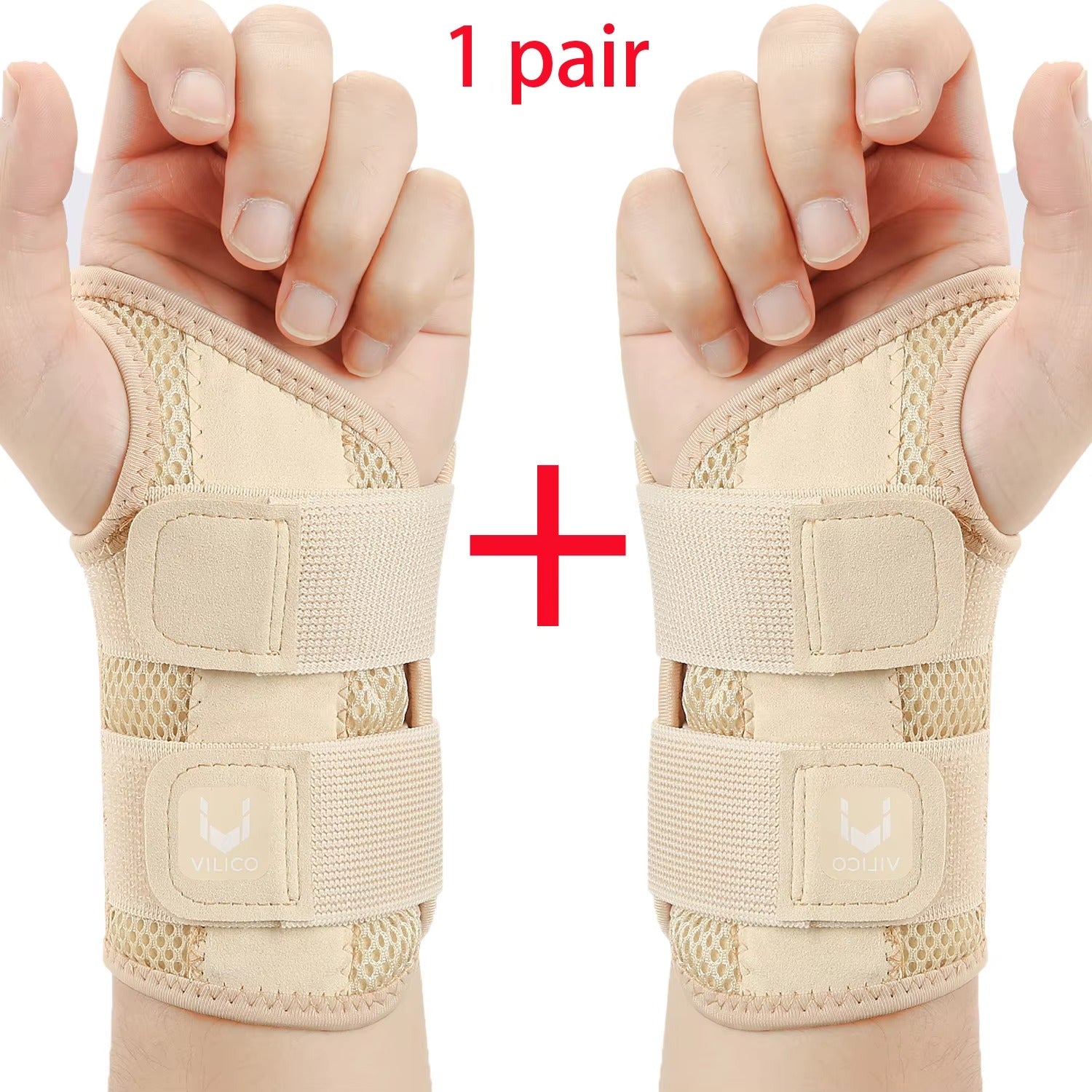Premium Wrist Brace Support Carpal Tunnel Sprain Arthritis Adjustable Night