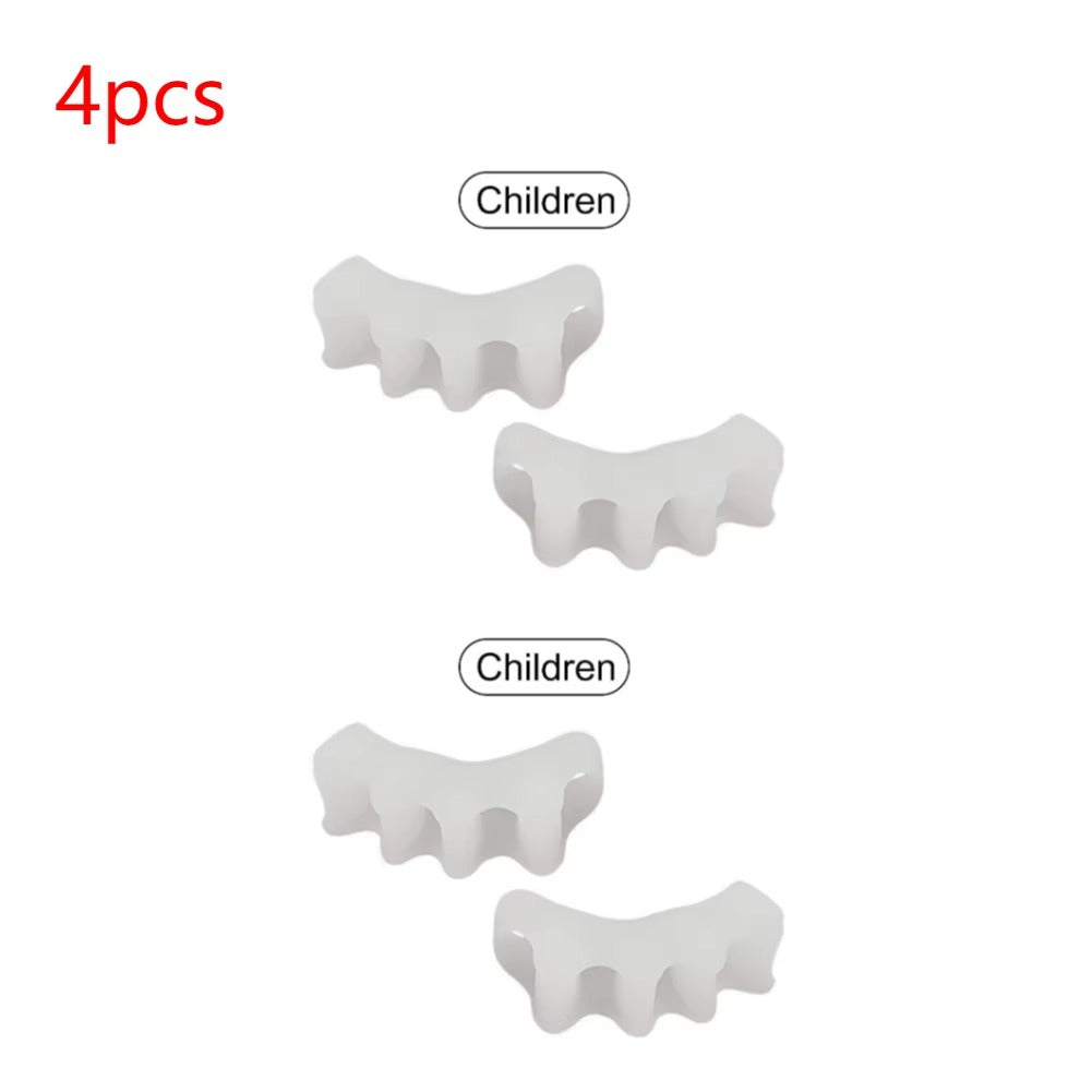 2 Pcs Bunion Corrector Silicone Toe Separator Straightener Orthopedic Toes Space