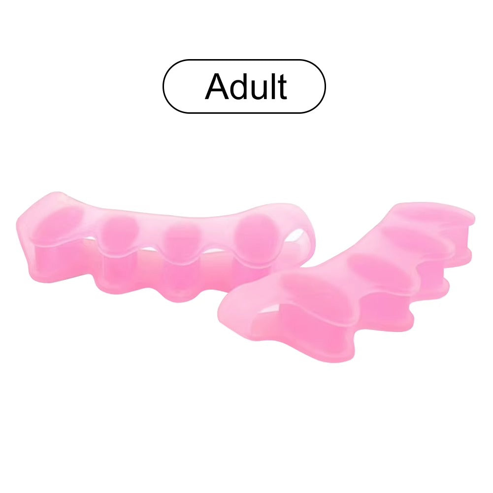 2 Pcs Bunion Corrector Silicone Toe Separator Straightener Orthopedic Toes Space