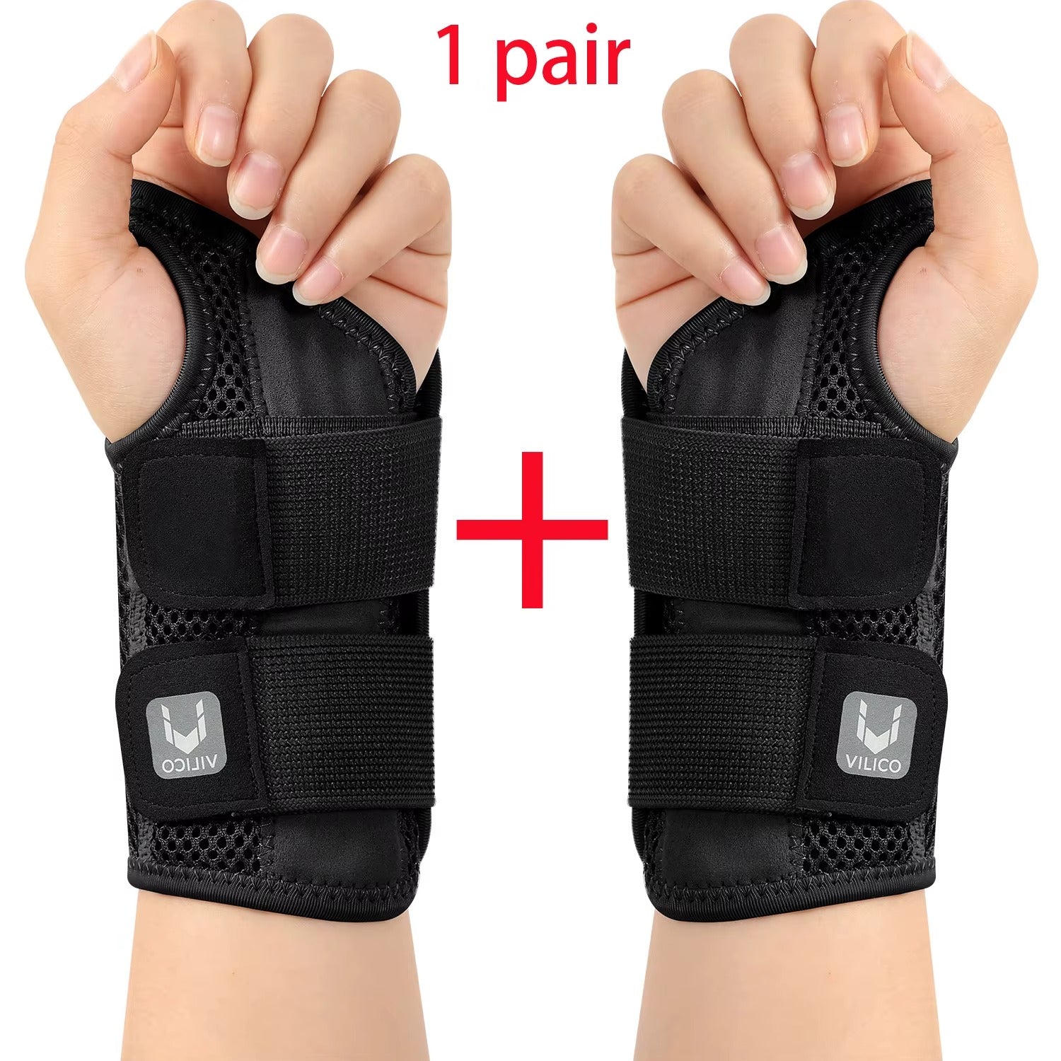 Premium Wrist Brace Support Carpal Tunnel Sprain Arthritis Adjustable Night